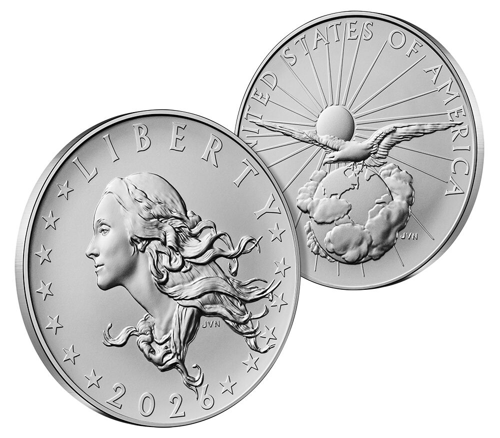 Best of the Mint 1804 Silver Dollar Gold Coin and Silver Medal Set